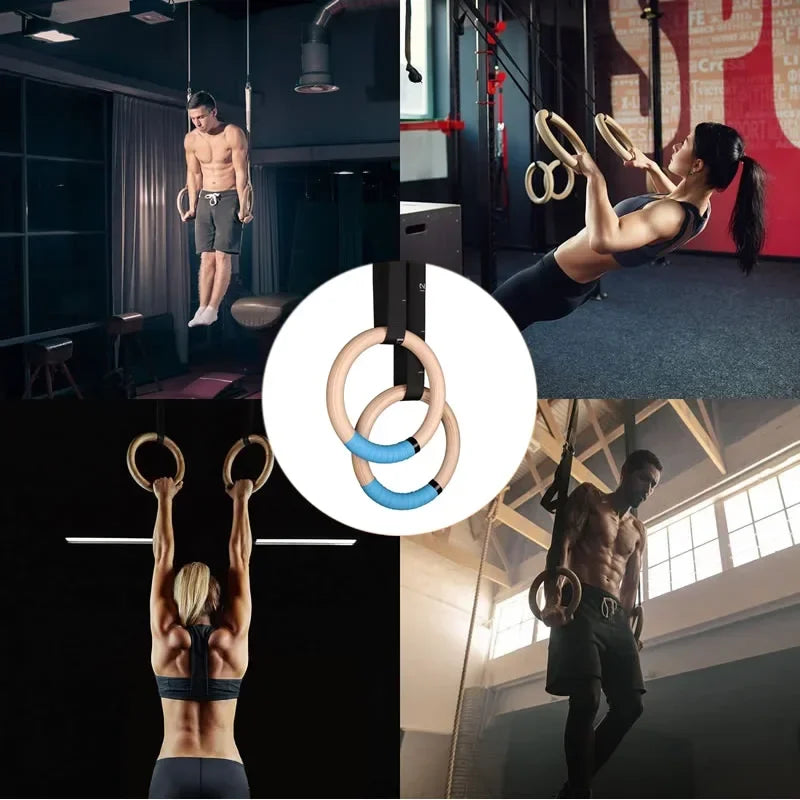 Gym Rings with Adjustable Straps