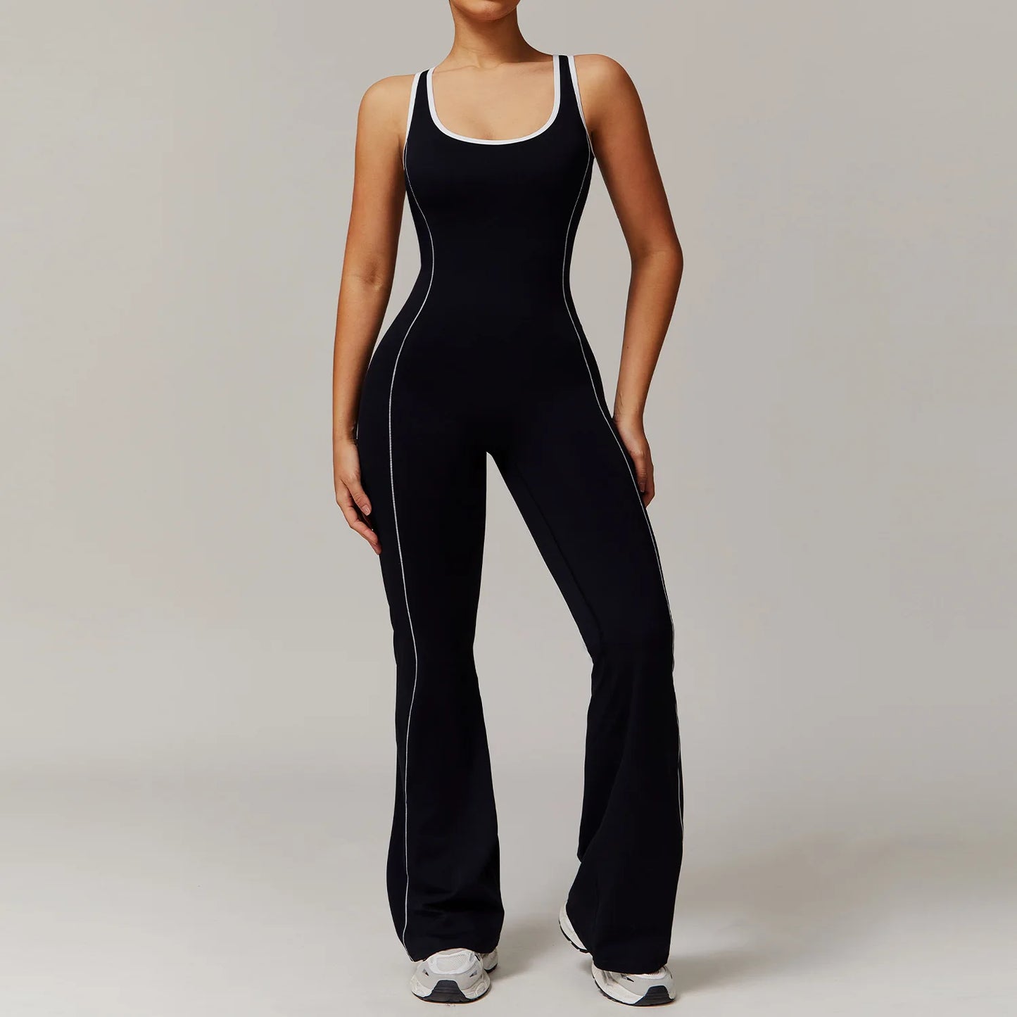 Women One-Piece Yoga Jumpsuit Gym Fitness Sports Bodysuits Workout Overalls High Elastic Cycling Bodysuit Sportswear Gym Clothes