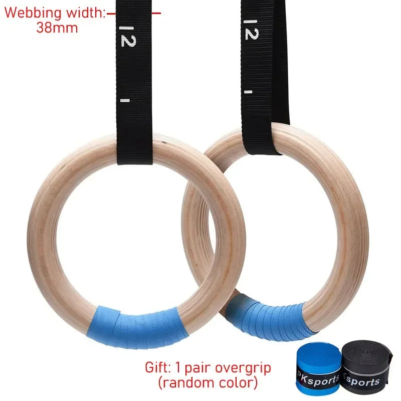 Gym Rings with Adjustable Straps