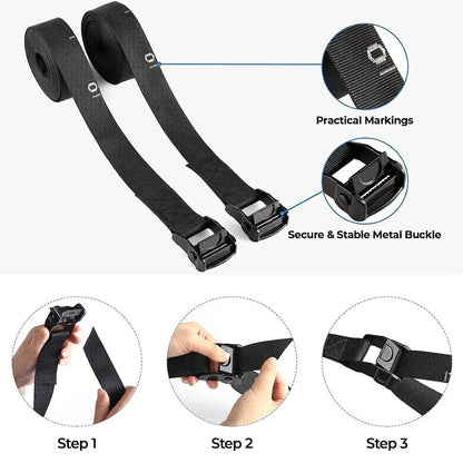 Gym Rings with Adjustable Straps 
